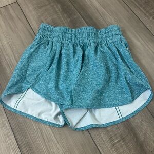 lululemon athletica Teal tracker Shorts